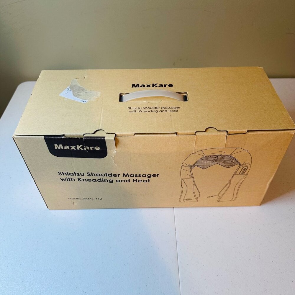 Shiatsu Shoulder Massager With Kneading & Heat